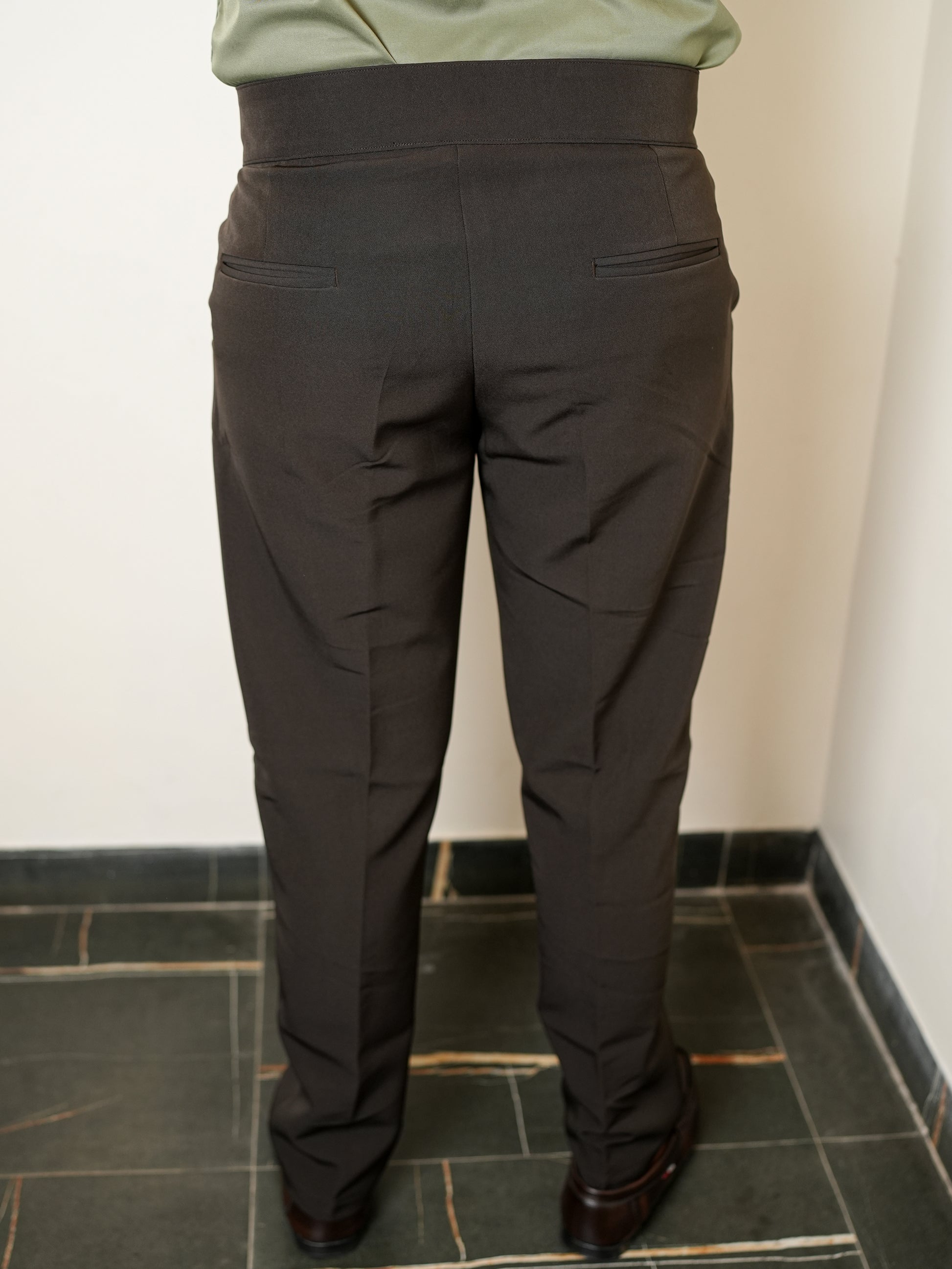 Mens Brown Gurka Pant