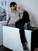 Greenland Light Gray Solid Shirt