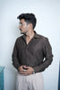 Oman Coffee Solid Shirt