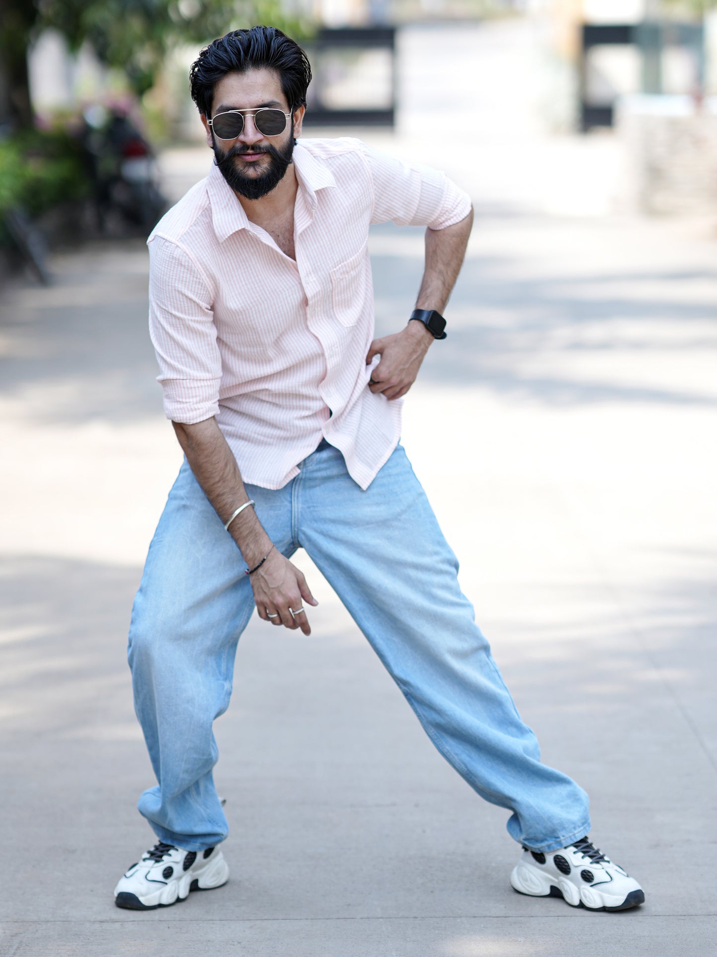 Venice Blush Pink Solid Shirt