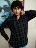 Estonia Black check Shirt
