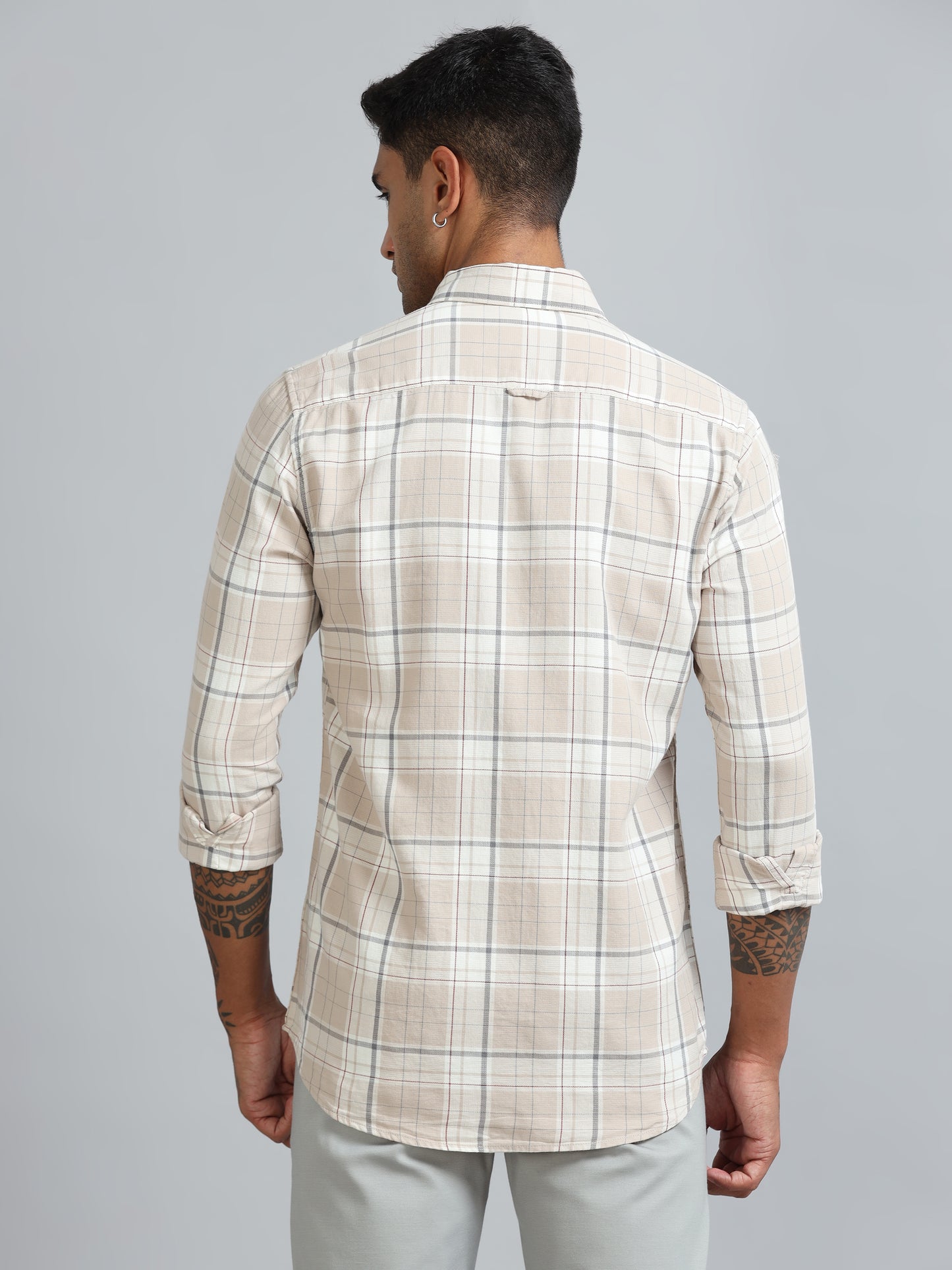 Galway Pink Swan Checks Shirt