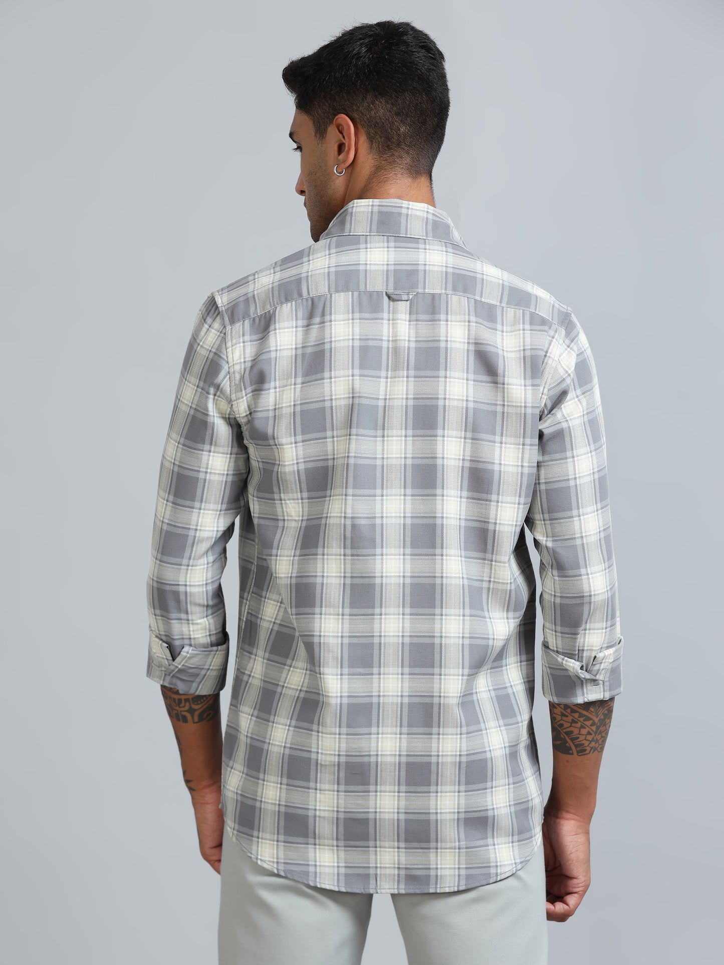 Galway Grey Checks Shirt