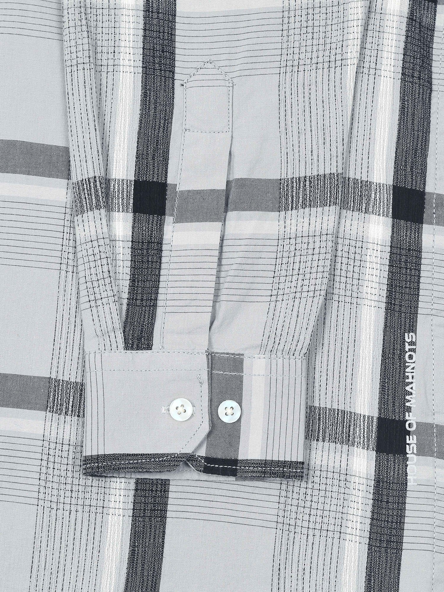 Galway Quill Grey Checks Shirt