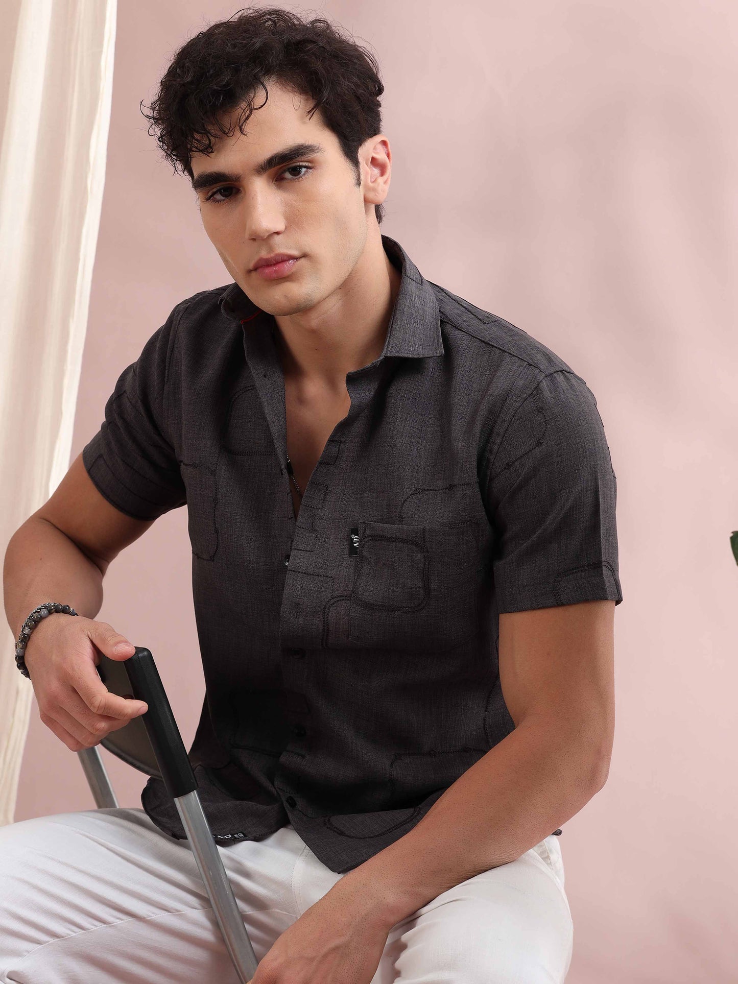 Bismarck Resene Baltic Sea Solid Shirt