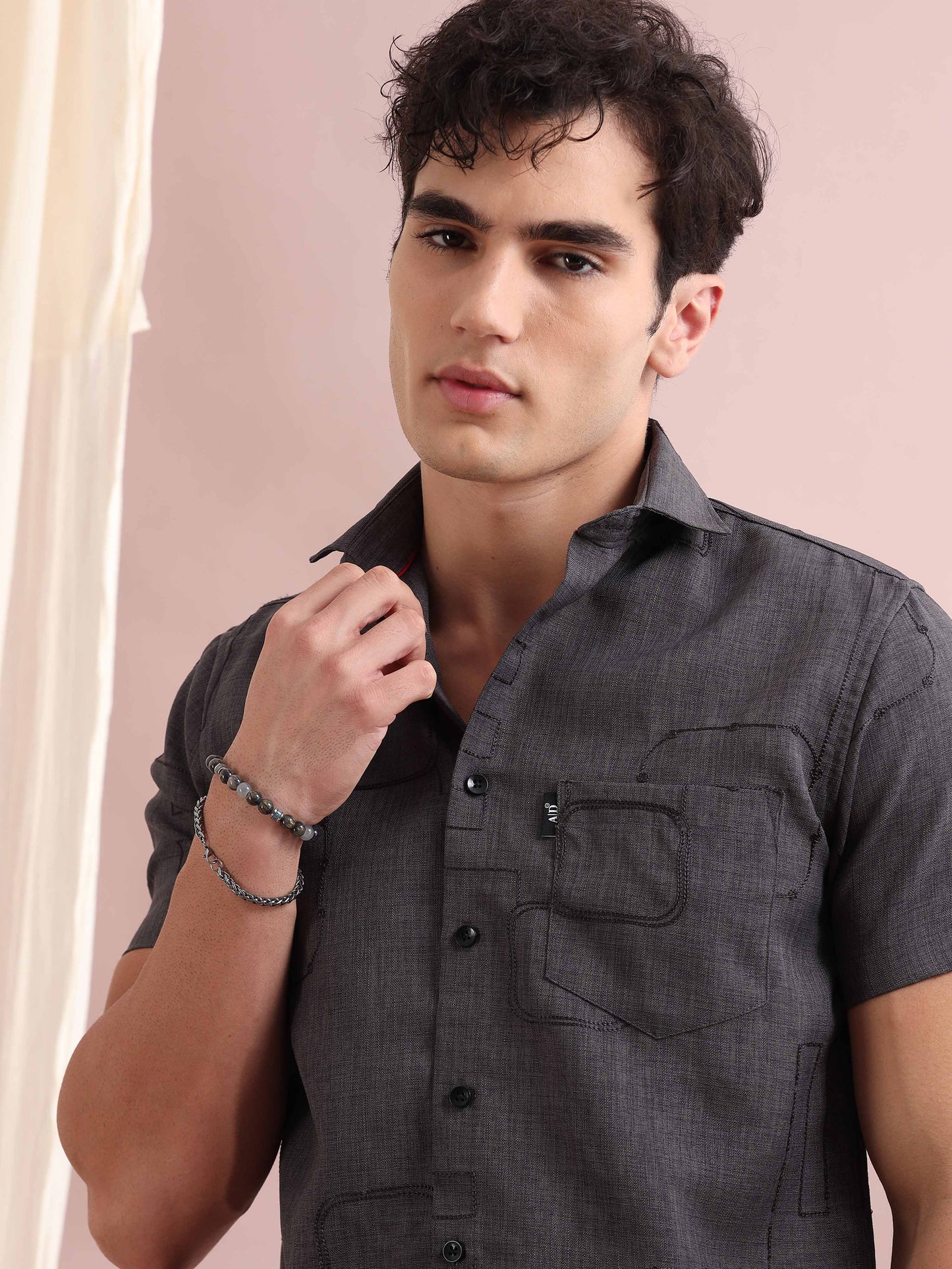 Bismarck Resene Baltic Sea Solid Shirt