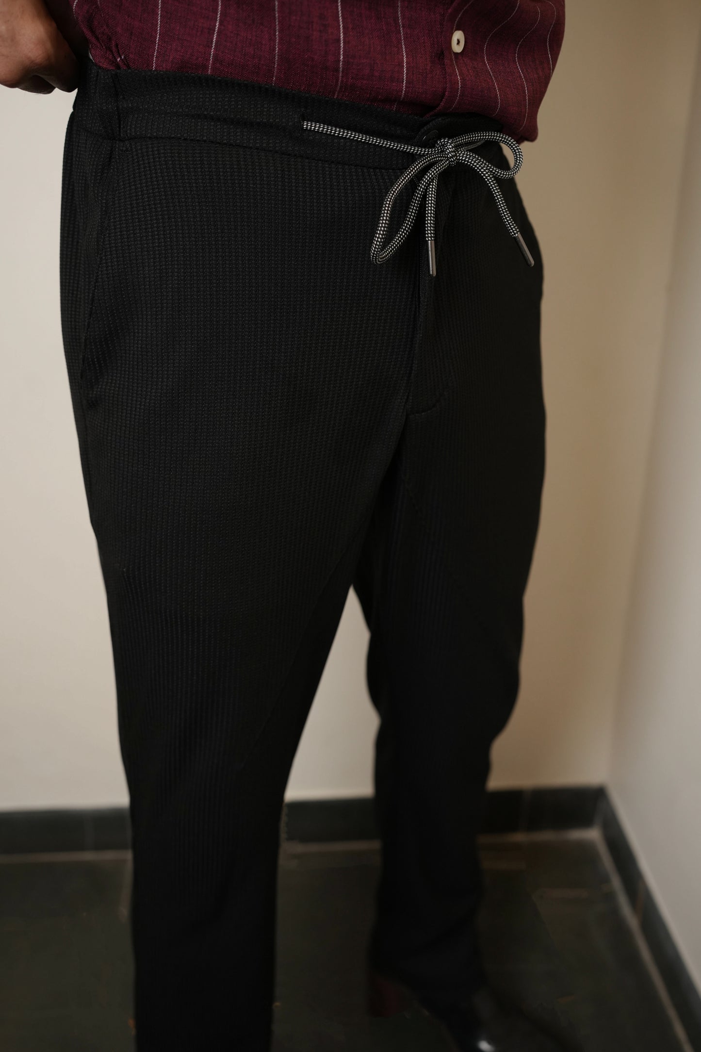Orion Black Trouser