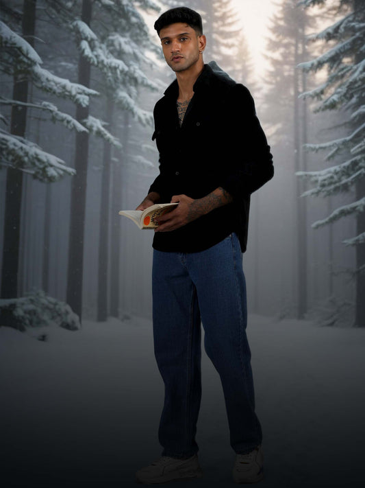 Vancouver Premium Cotton Corduroy Double Pocket Shirt